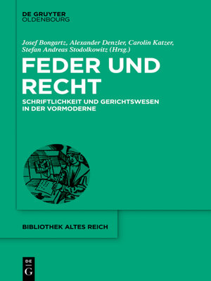 cover image of Feder und Recht